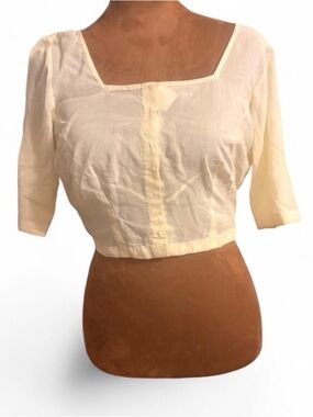 Saree Blouse Cream Women’s